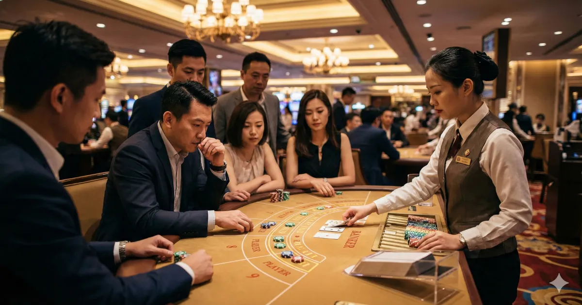 百家樂玩法教學:新手入門前先看這篇再上桌!