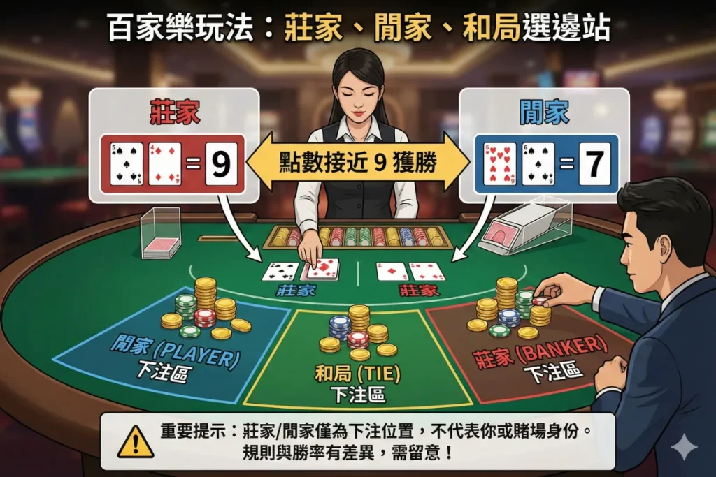 百家樂玩法